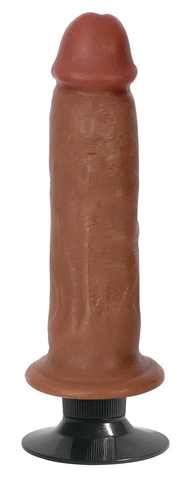 Jock Bareskin 6In Vibrating Latte Dildo