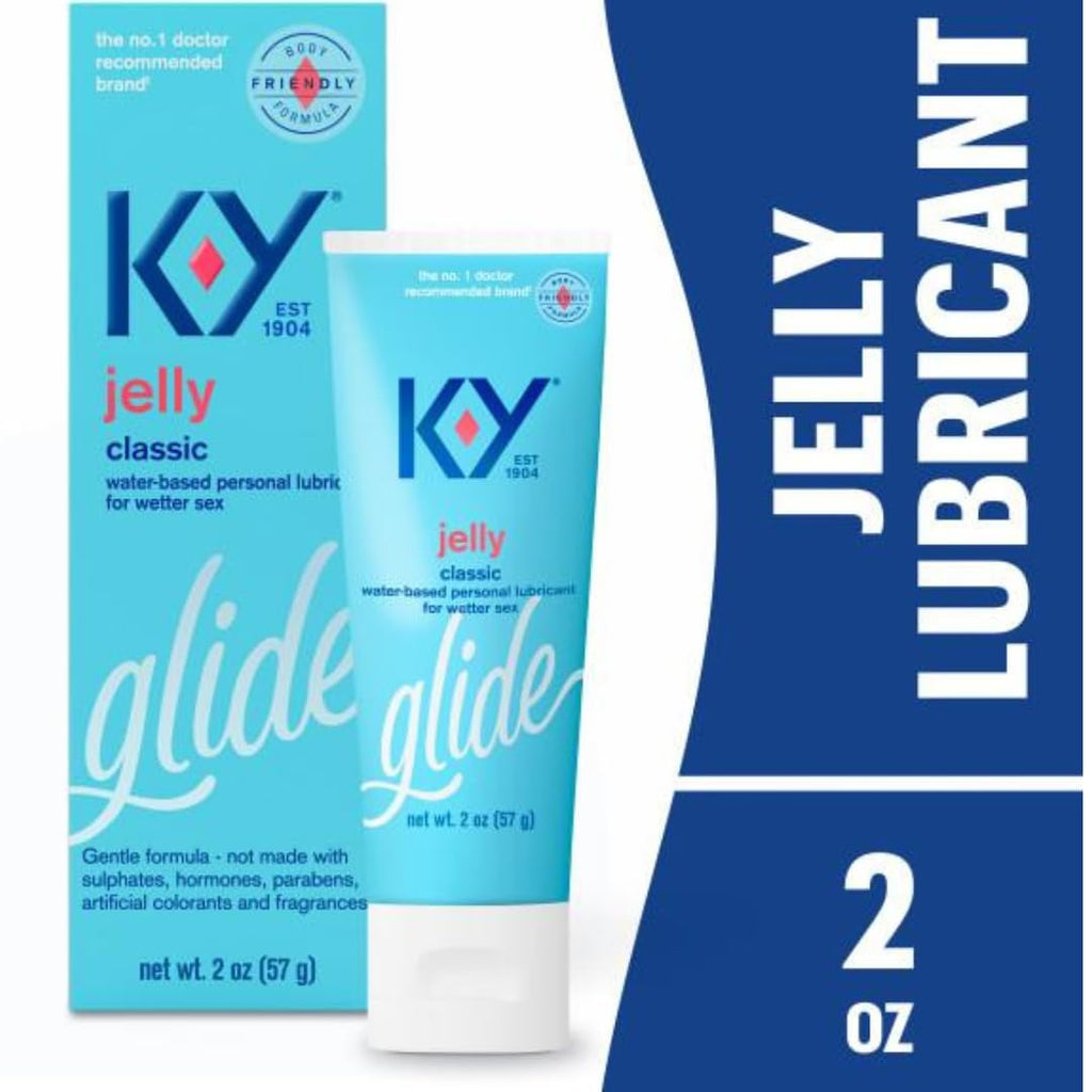 K-Y Jelly Personal Lubricant, 2 oz. (Pack of 2)