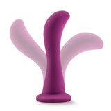 Blush Temptasia Bellatrix 6.25 Dildo 1.5 Thick Strap On & O-Ring Harness Compatible G Spot Stimulation Ultrasilk Satiny Smooth F