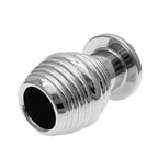 Metal Thread Hollow Enema Anal Plug Anal Dilation Vaginal Dilator, Anus Peep Adult Sex Toy