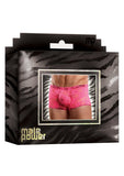 Male Power Mp-145-194 - Hot Pink Sheer Lace Sexy Wonder Boxer Briefs-Large