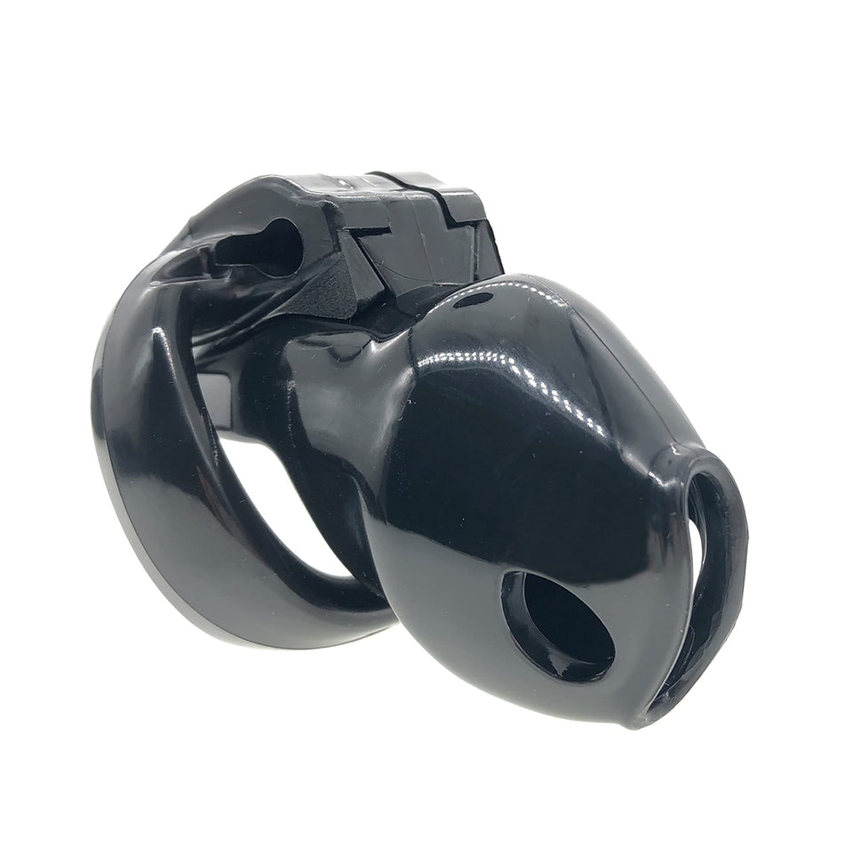 FYJENNICC HT-V4 Chastity Cage for Men | 5 Adjustable Wide Rings & 6 Colors | Beginner-Friendly | Adult Sex Toy with Sizing Guide