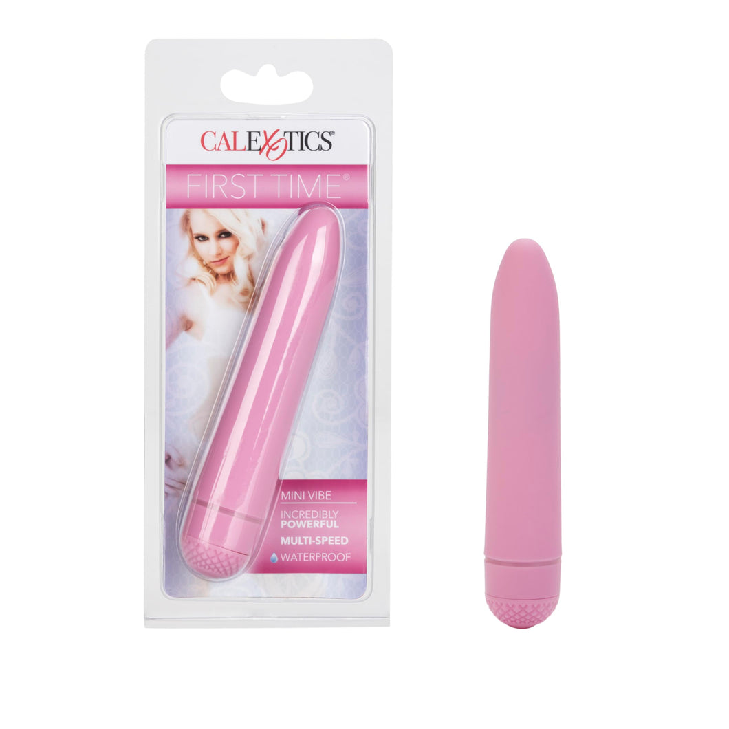 Calexotics First Time Mini Vibrator - Waterproof Sex Toys For Couples - Adult Women Vibe Massager - Pink