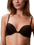 Calvin Klein Womens Constant Push Up Plunge Bra Bra, -black, 34D