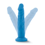 Blush Novelties, Neo, 7.5'' Sensa Feel Dual Density Realistic Dildo, Ultra Soft Lifelike 1.5'' Slim, Strapon Compatible Suction