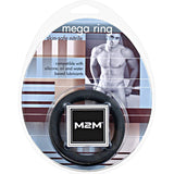 M2M Cock Ring, Mega, Nitrile, Large, Black