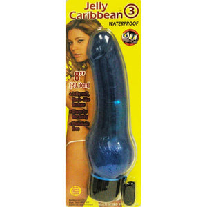 Jelly Caribbean #3 - 8&quot; Blue W/P