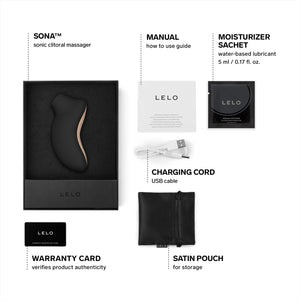 Lelo Sona Sonic Massager, Sex Toy For Woman, Waterproof Clit Sucker, Rechargeable Pulsating Vibrator For Women, Suction Vibrator