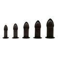 Master Series 5 Piece Anal Trainer Set, Black