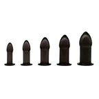 Master Series 5 Piece Anal Trainer Set, Black