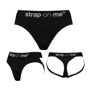 Strap-On-Me Harness Heroine Large - Microfiber Sex Toys for Adults, Adjustable Sex Toy with Second Skin Design, Ideal Pegging Ad