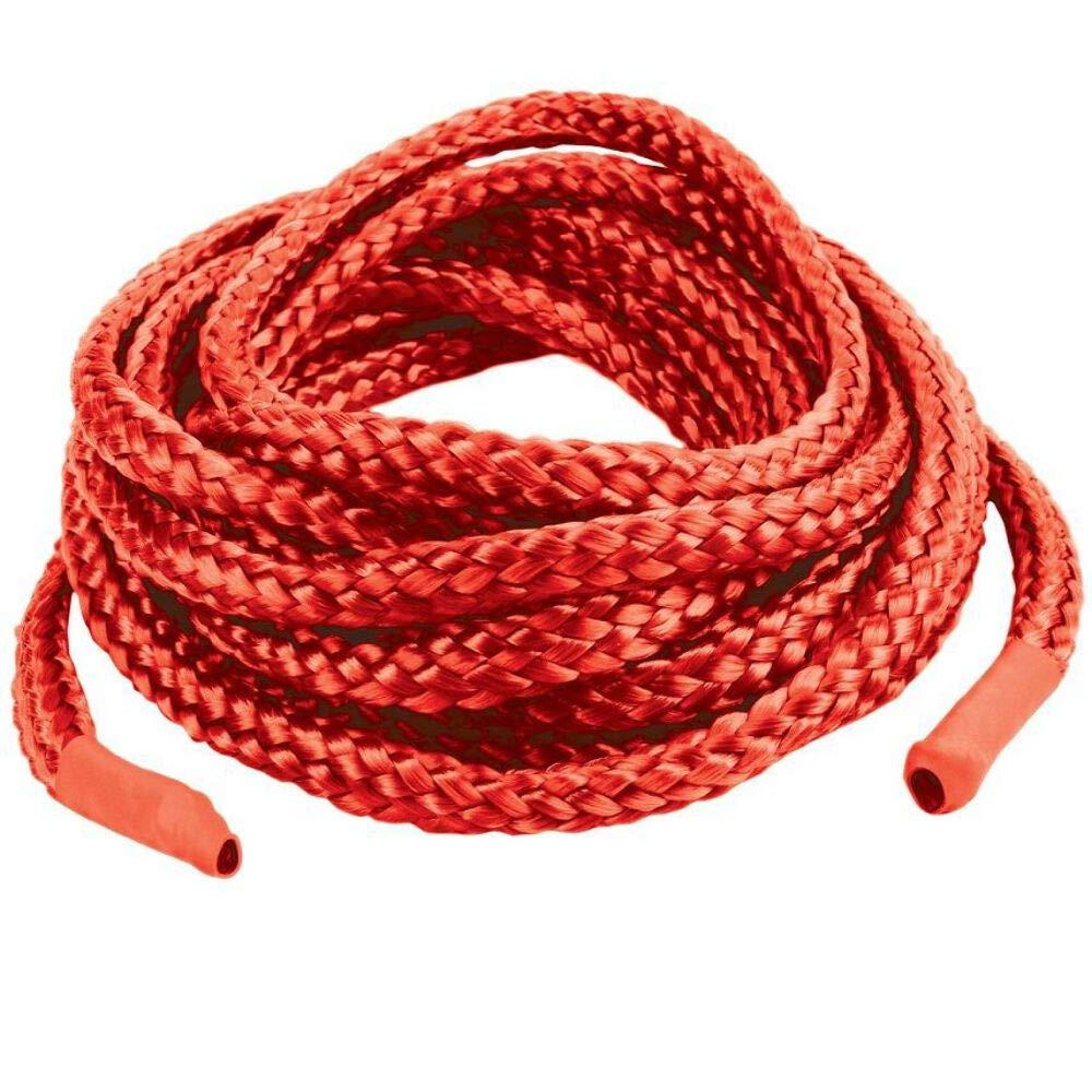 Topco Sales Japanese Silk Love Rope 10 Ft - Red