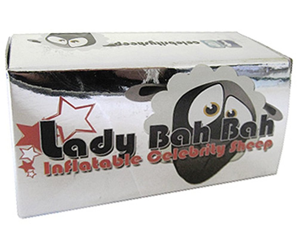 Lady Bah Bah - Celebrity Inflatable/Blow Up Sheep Gag Gift