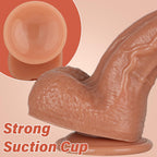 11.4 Inch Realistic Silicone Long Dildo, with Huge Strong Suction Cup Dildos for Hands-Free Play, Sex Toys for Couples Male Fema
