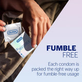 Durex Invisible Super Ultra Thin Condoms for Men - 10 Count - Packaging May Vary