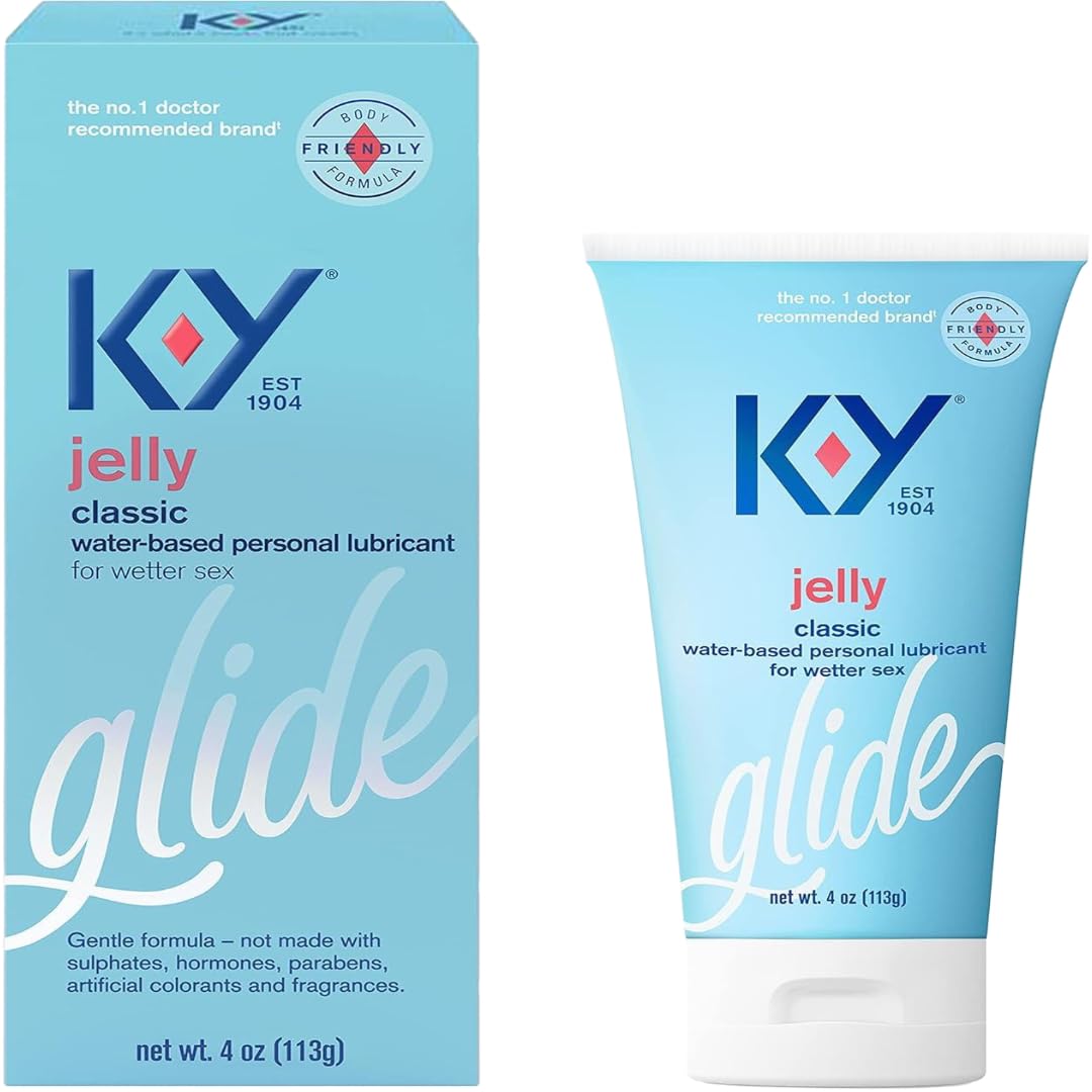 K-Y Jelly Personal Lubricant, 4 oz.