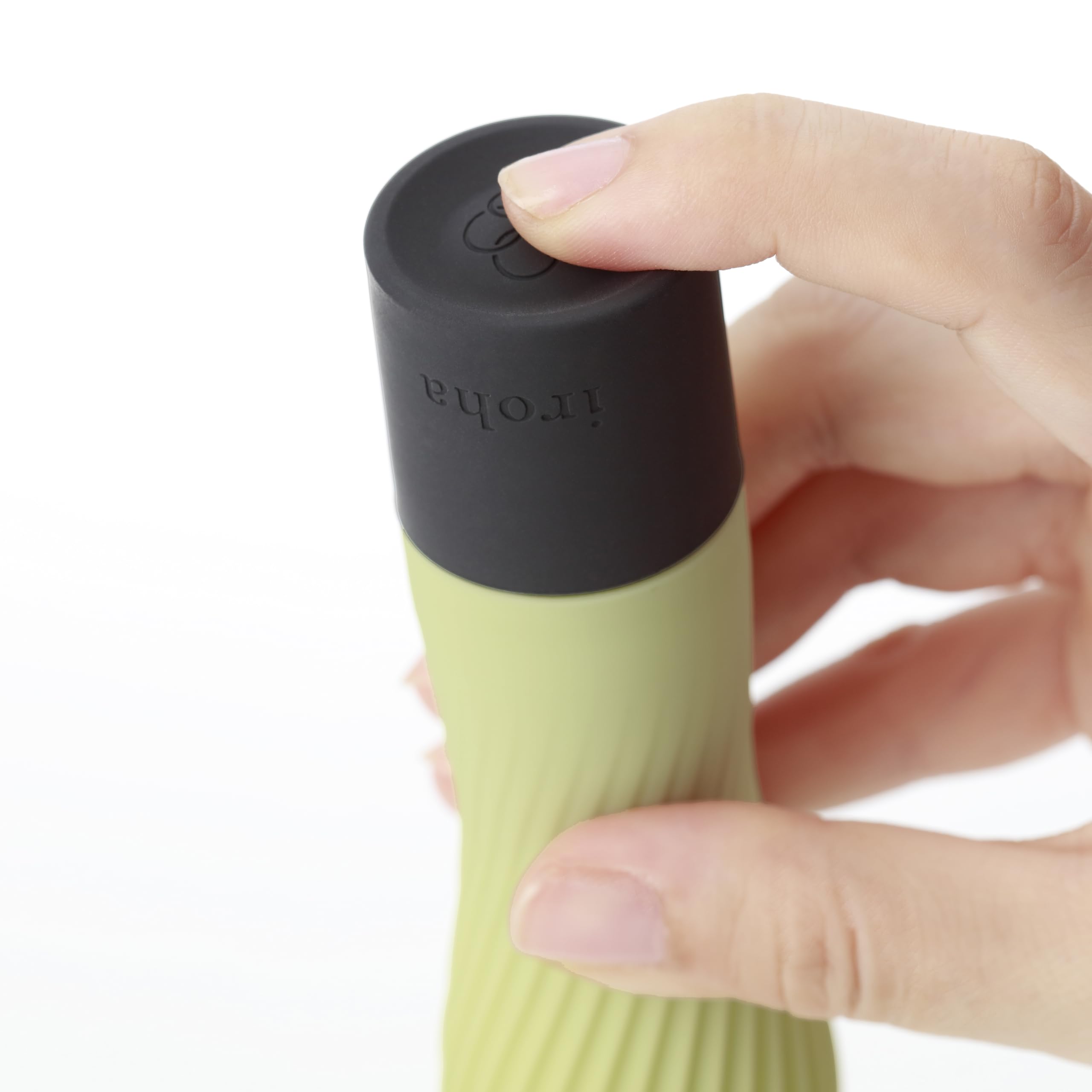 Iroha Zen Matcha Soft Silicone Women Vibrator, Intimate Waterproof Personal Dildo Massager, Clitoral Stimulator Battery Powered
