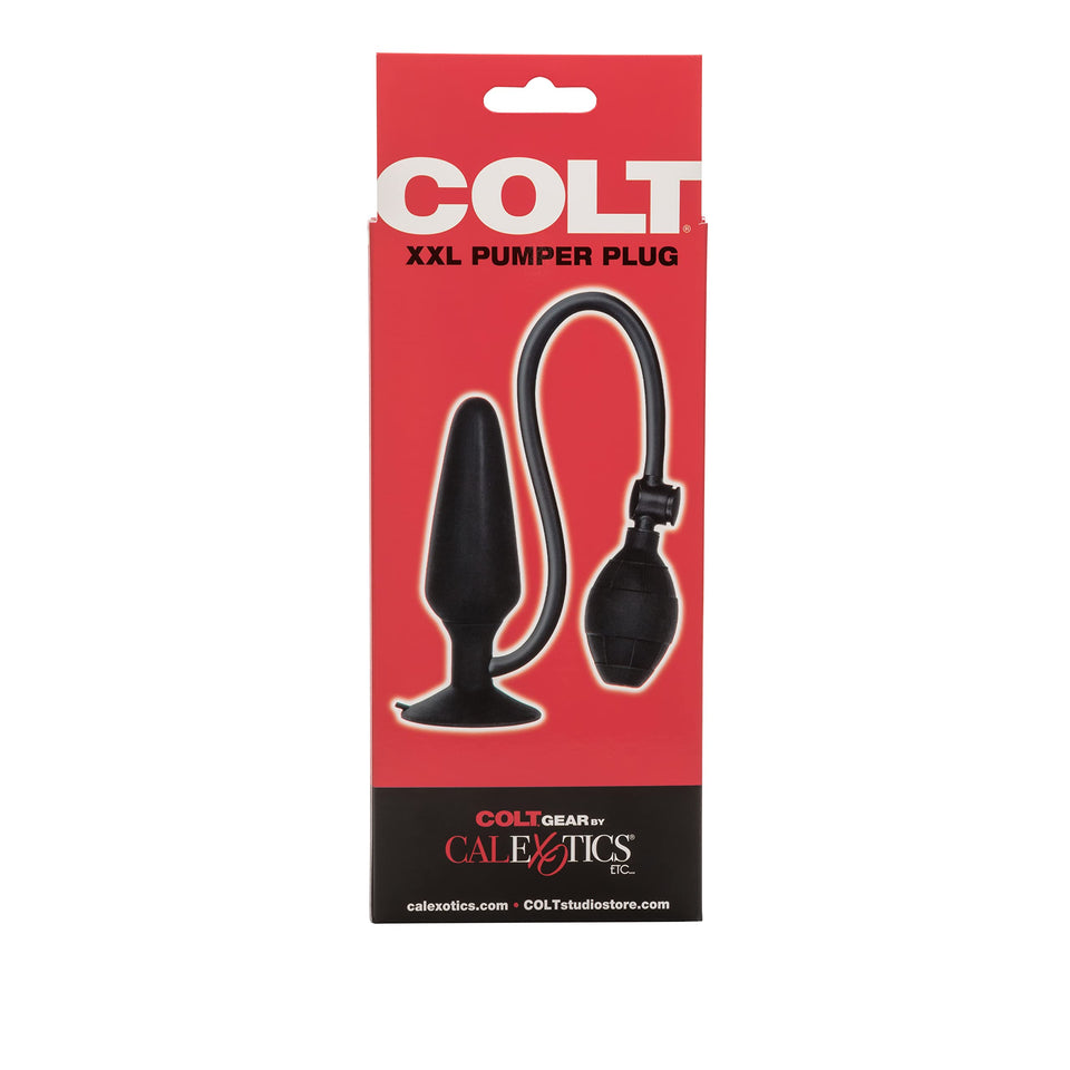 California Exotic Novelties Colt Pumper Plug, Black, Xx-Large