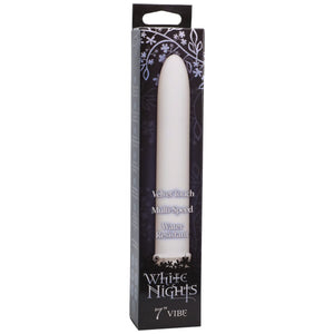 Doc Johnson White Nights 7-Inch Velvet Touch Vibrator
