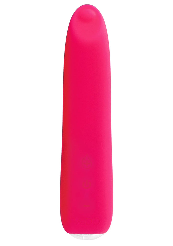 VeDO Boom Bullet Vibrator, Warming Rechargeable Waterproof 10 Vibration Mode Adult Sex Toy, Pink