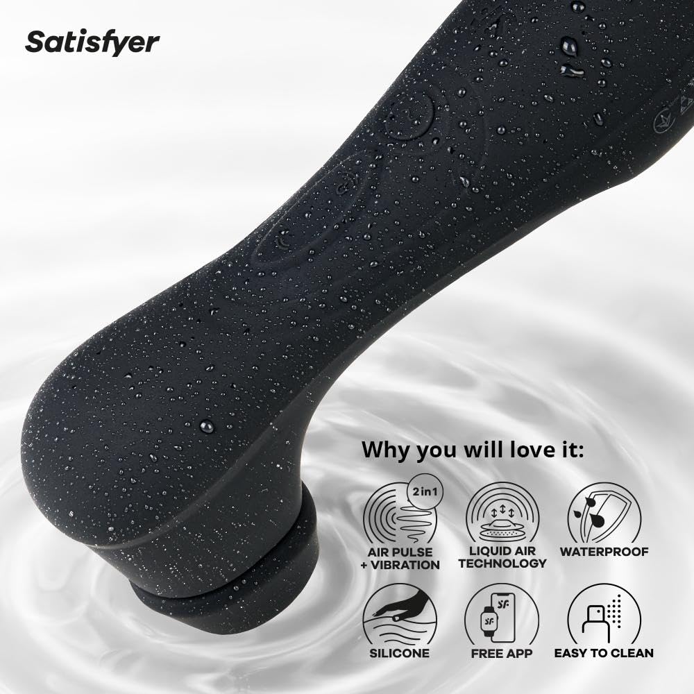 Satisfyer Pro 2 Generation 3 (Bluetooth Version) With Liquid Air Vibrator Sex Toy | Adult Toys For Women | Sucking Clitoral Stim