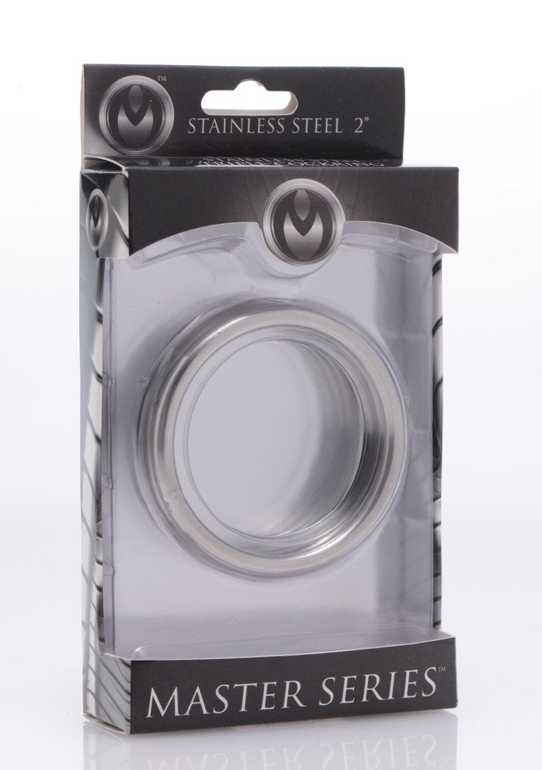 Master Series Stainless Steel Triple Constriction Ring, 2 Inch, 24 Pound