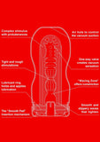 Tenga Cool Original Vacuum Cup, Blue