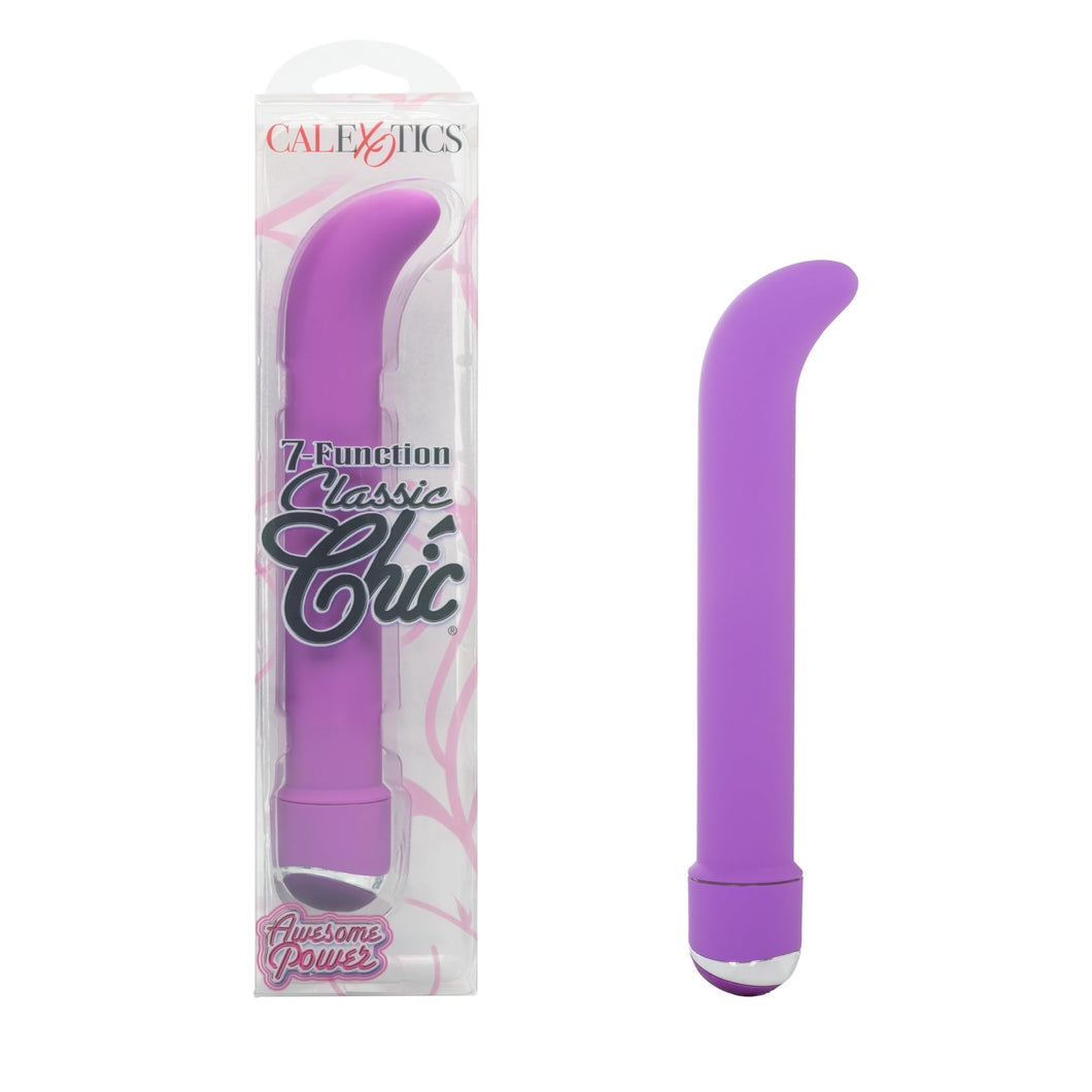 California Exotic Novelties 7-Function Classic Chic Standard G Vibes, Purple