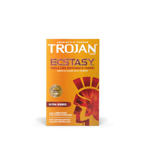 Trojan Ecstasy Ultrasmooth Lubricant,10-Count