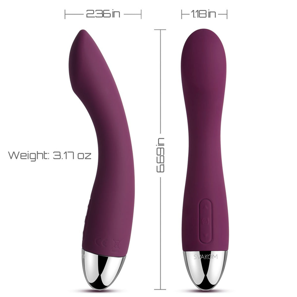 Svakom Svakom Amy G Spot Vibrator, Violet