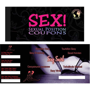Sex! Coupons International Version