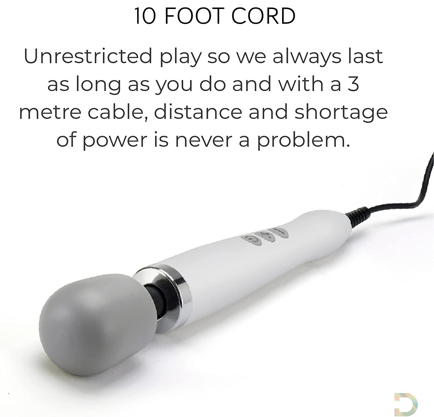 Doxy Original Ultra Powerful Sex Toys Wand Massager  Female Vibrator Wand Sex Toy  White Personal Massager For Women  Persona
