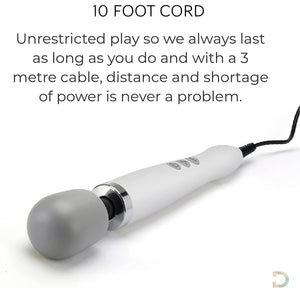 Doxy Original Ultra Powerful Sex Toys Wand Massager  Female Vibrator Wand Sex Toy  White Personal Massager For Women  Persona