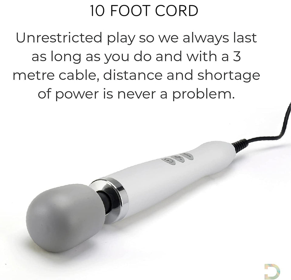 Doxy Original Ultra Powerful Sex Toys Wand Massager  Female Vibrator Wand Sex Toy  White Personal Massager For Women  Persona