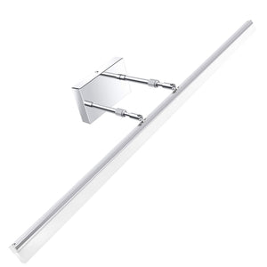 Aipsun 40In Dimmable Modern Led Vanity Lights For Bathroom Light Fixtures Over Mirror Chrome Modern Vanity Lighting(White Light)