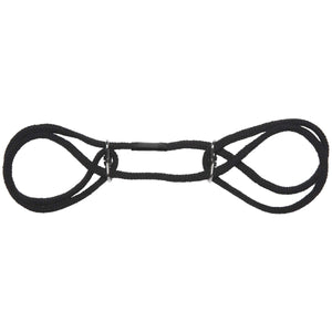 Japanese Style Bondage Cotton Cuffs Blk