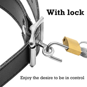 Inflatable Mouth Gag Bound Gag Leather Bondage Gag Masks,BDSM Lockable Panel Gag Adjustable Inflatable Dildo Gag Silicone Whit L