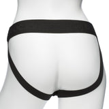 Doc Johnson Body Extensions  Be Ready  Hollow Strapon System  Silicone Harness With Elastic Waist Band And 3 Hollow Dildos