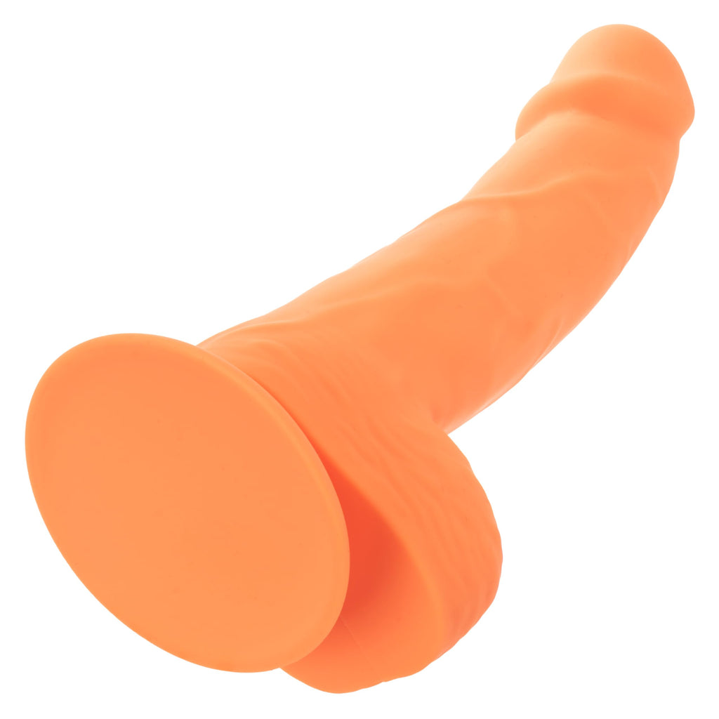Neon Silicone Studs 6In Orange