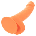 Neon Silicone Studs 6In Orange