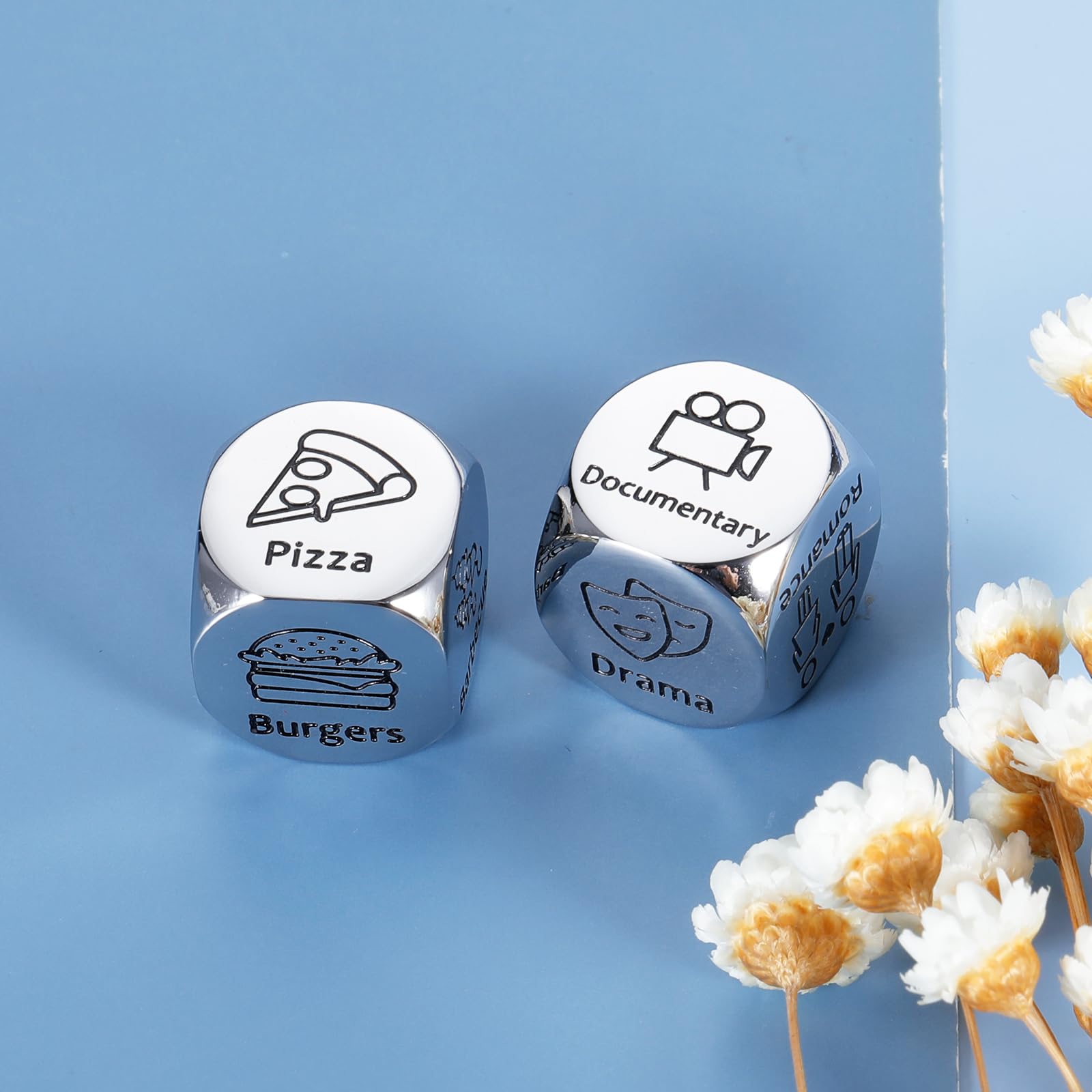 Gag Gifts Stocking Stuffers White Elephant Gifts Funny Valentines Day Gifts Date Night Dice Ideas for Girlfriend Boyfriend 1 Yea