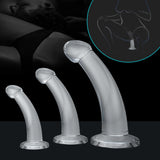 Greenpinecone Anal Butt Plug Trainer Kit, Anal Training Set, 3 Sizes Simple Dildos Set with Strong Suction Cup Base Anal Prostat