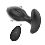 Anal Plug Butt Plug with Remote - 4Pcs Anal Sex Toys, Butt Plush, Remote Control Vibrator Plug Anal with 10 Vibration Modes, Adu
