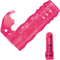 Nasswalk Cock Sock Bunny Tickler Sleeve, Waterproof, Pink