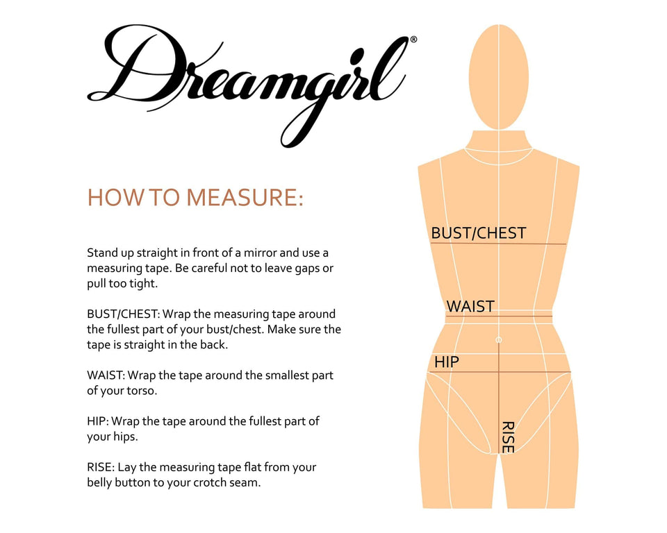 Dg 3Pc Set- Bra, Thong&Collar Costume Os