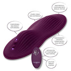 Calexotics Lust Remote Control Dual Rider, Purple (12006)