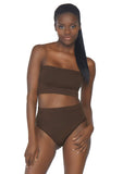 Leg Avenue 2 Pc Seamless Opaque Microfibe Deep Color
