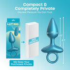 Luv Inc Cr82 Cone Ring Luv Plug Met Blu