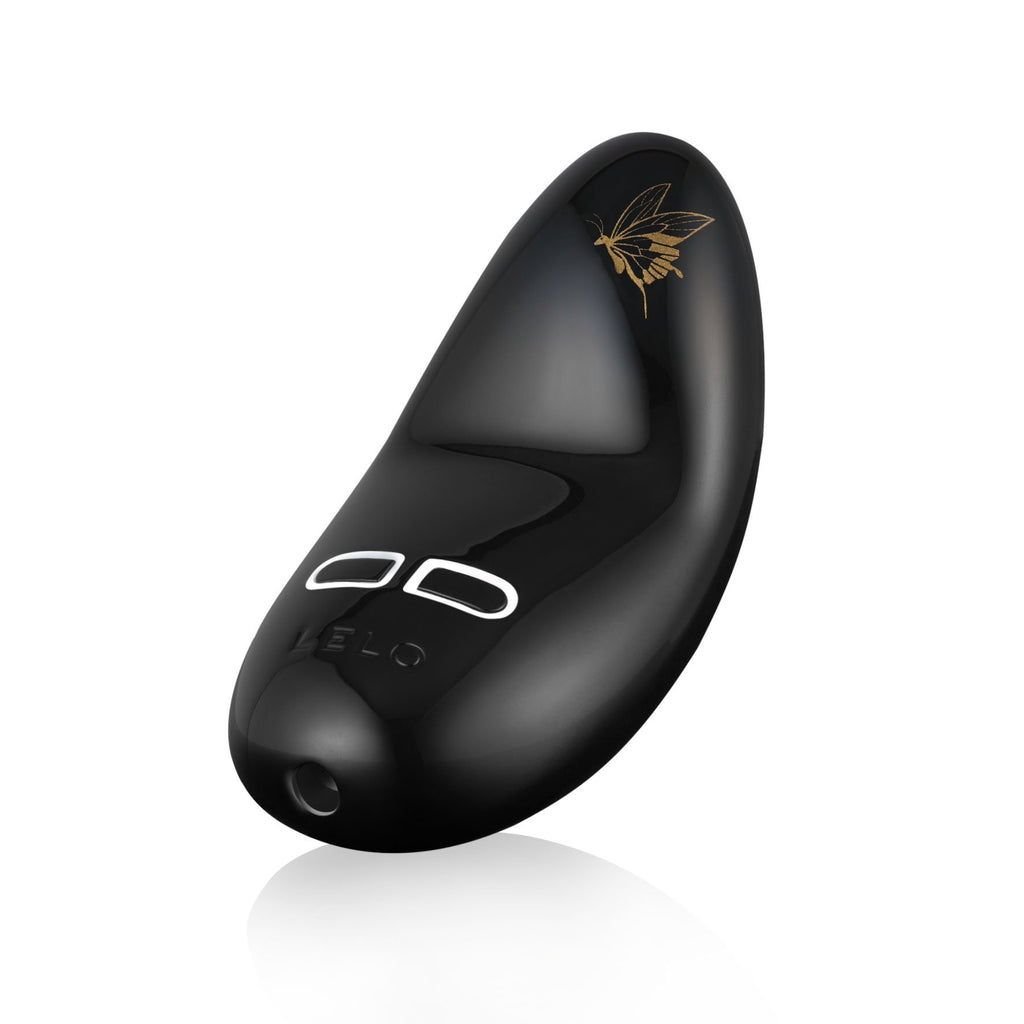 Lelo Nea 2 Rechargeable Luxury External Personal Massager, Obsidian Black