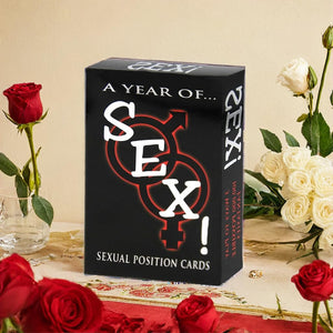 Medicle Sex Position Cards for Adult Couples - 52 Sexual Positions in a Sexy Poker Card Game for Foreplay and Fun Adult Sex Game